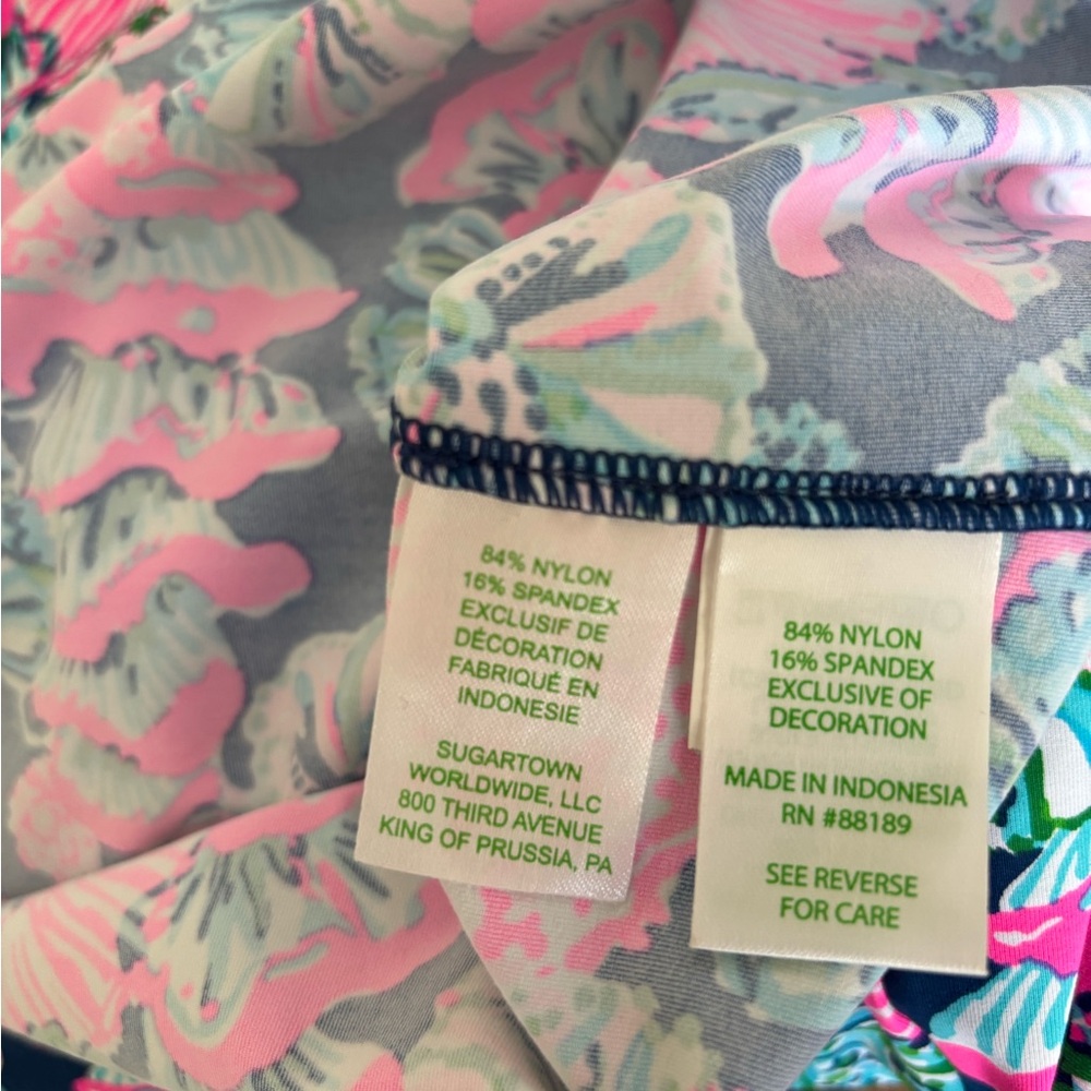 Lilly Pulitzer Lightweight Summer Floral Dress size medium
